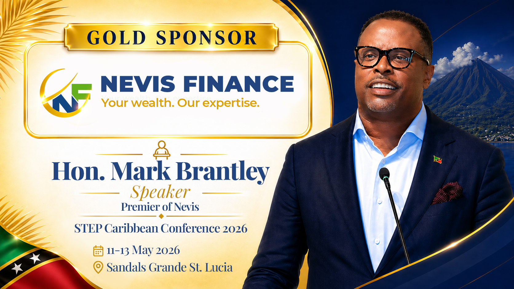Premier Mark Brantley Speaker STEP Caribbean Conference 2026